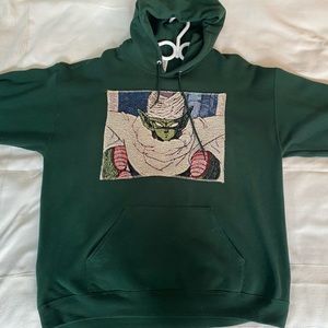 Piccolo, Dragonball Z, XL hoodie green
